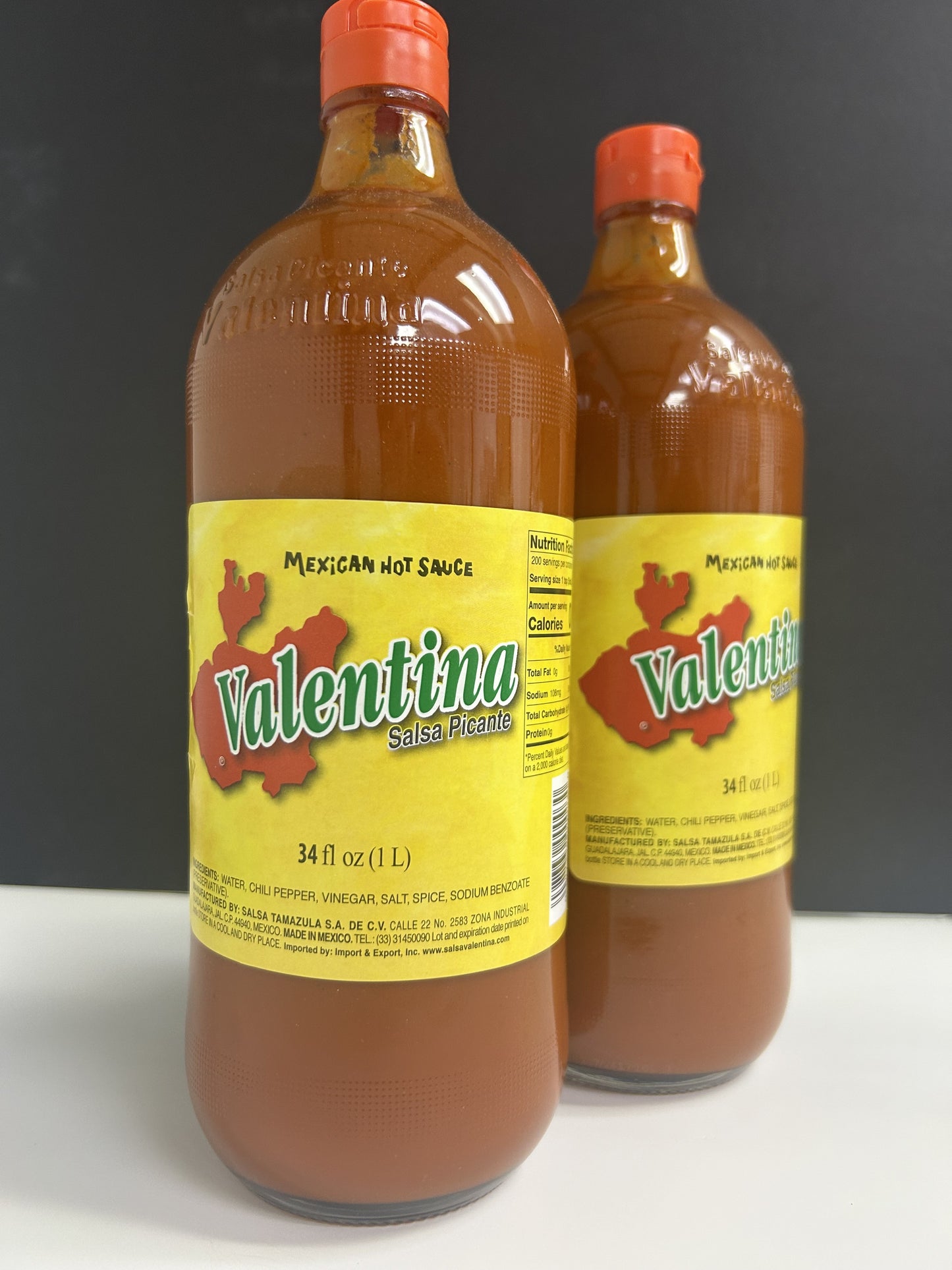 1L Valentinas Salsa Yellow